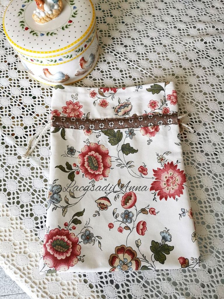 Busta in stoffa porta tutto